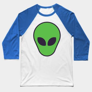 Alien Tie Dye Shirt UFO Aliens Baseball T-Shirt